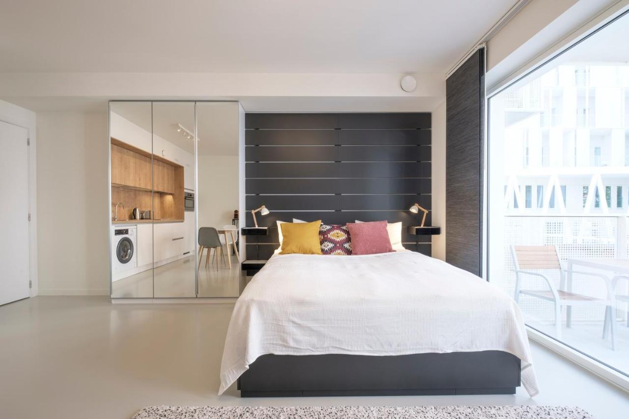 Апартаменты Mini Loft With Terrace Брюссель Экстерьер фото
